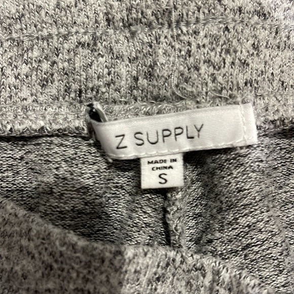 Z Supply marled jogger size Small. Drawstring with pockets in gray - Picture 3 of 3